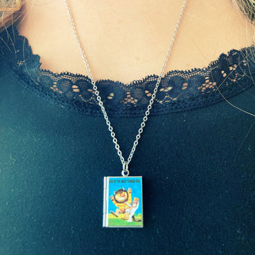 Where the Wild Things Are book locket gift for nostalgic readers