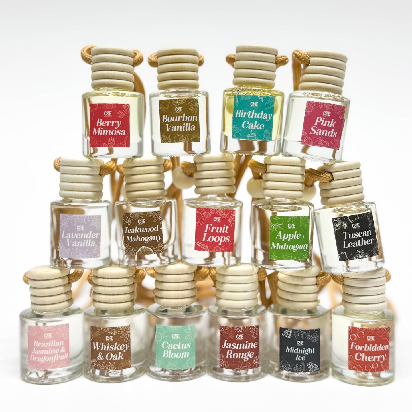 TikTok famous hanging car air freshener with fresh linen scent