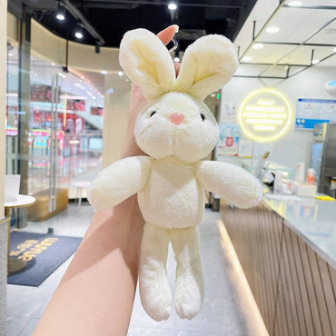 Soft Plush Bunny Rabbit Keychain Bag Charm