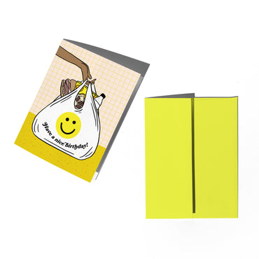 Deli Bodega Bag Birthday Card