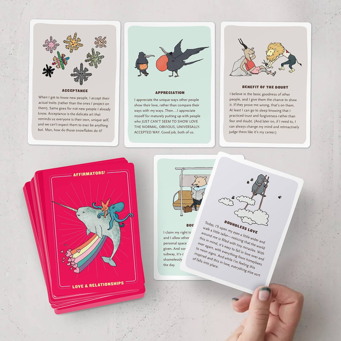 Love & Relationships: 50 Affirmation Cards