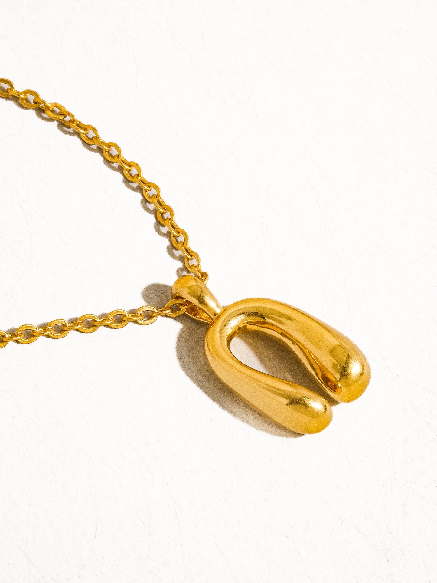 Samara Gold Western Horseshoe Necklace