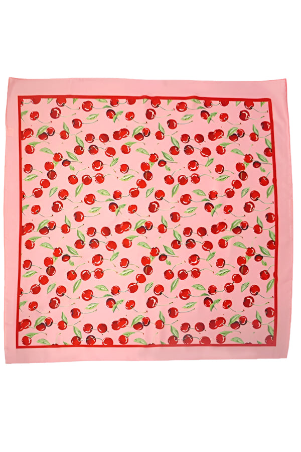 Cherry Print Bandana