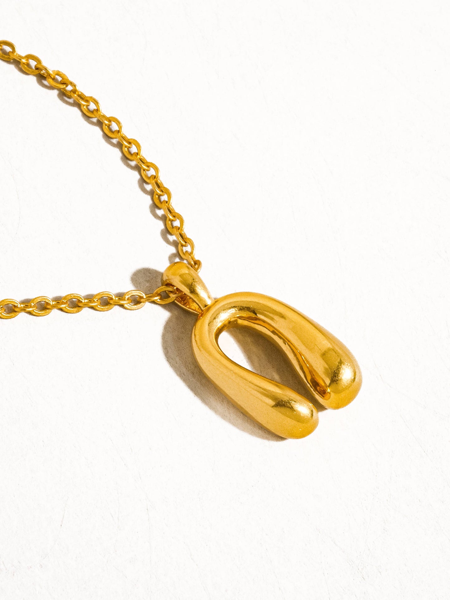 Samara Gold Western Horseshoe Necklace