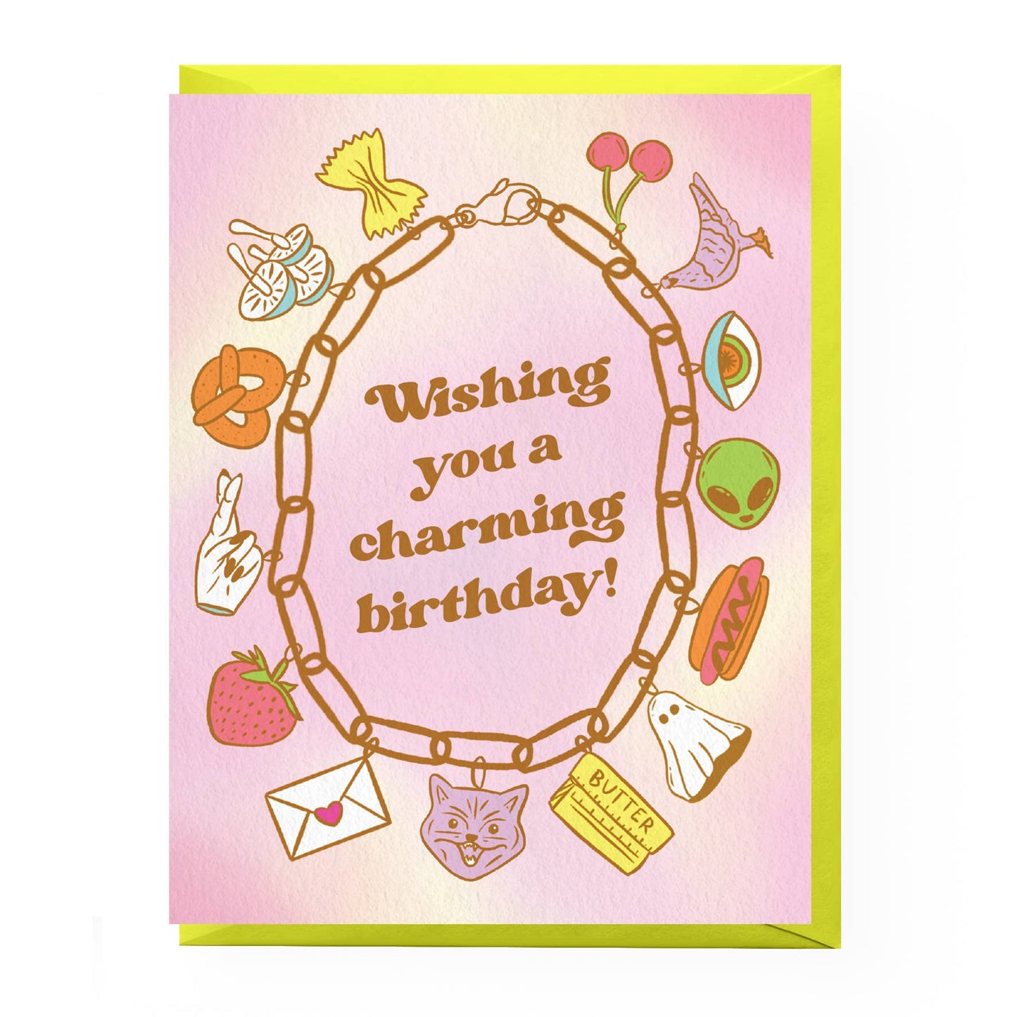 Charm Bracelet Birthday Card