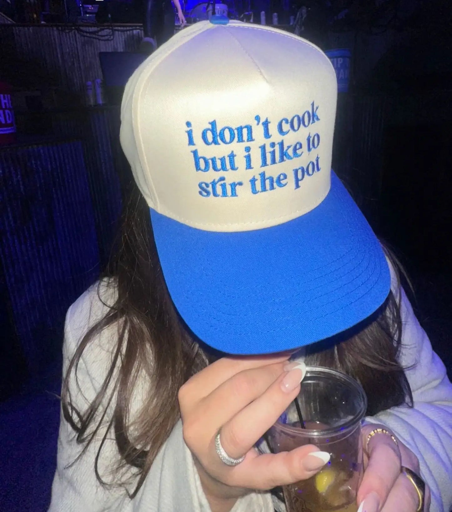 I Don't Cook But I Like To Stir The Pot Hat