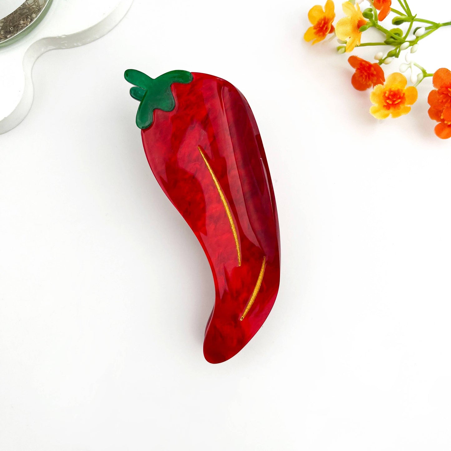 Pepper Hair Claw Clip