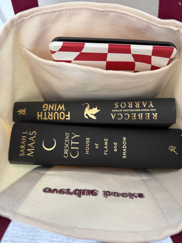 Crying Over Fictional Characters Bookish Tote