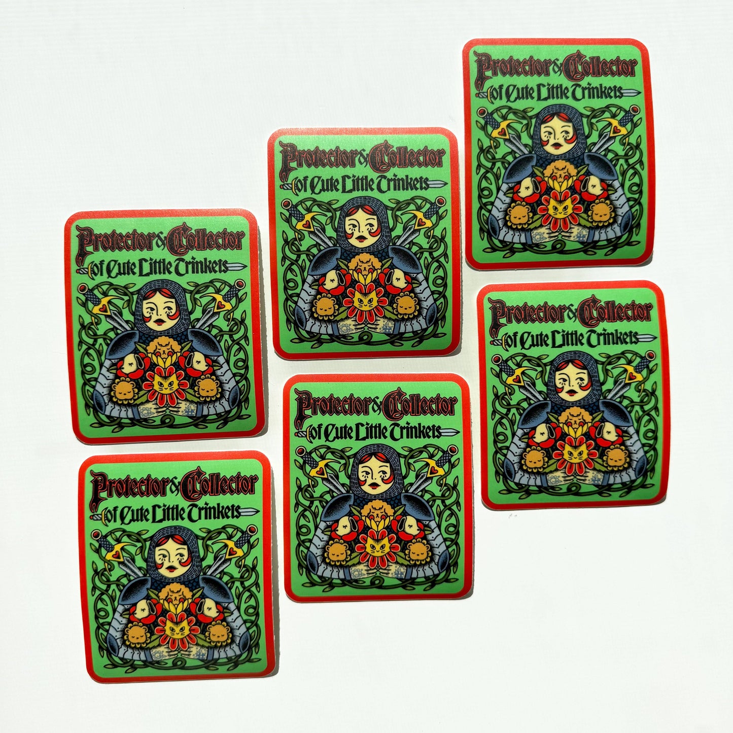 PROTECTOR & COLLECTOR STICKER