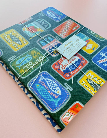 Stationary Notebook with Sardines