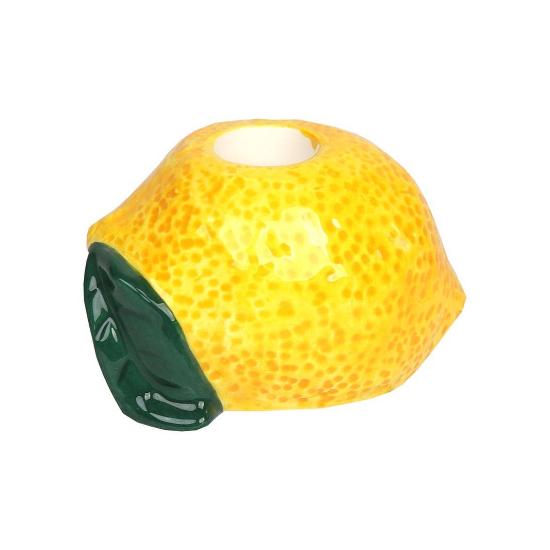 Lemon Ceramic Candle Holder | 6cm | Mothers Day Gifts |