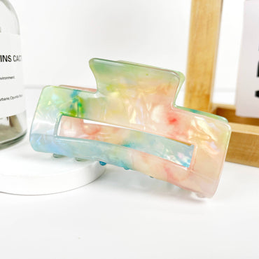 Gradient Color Hair Claw Clip