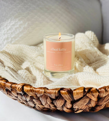 Chai Latte Coconut Soy Fall Autumn Candle