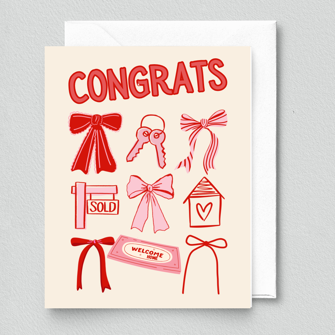 Congrats on New Home Greeting Card