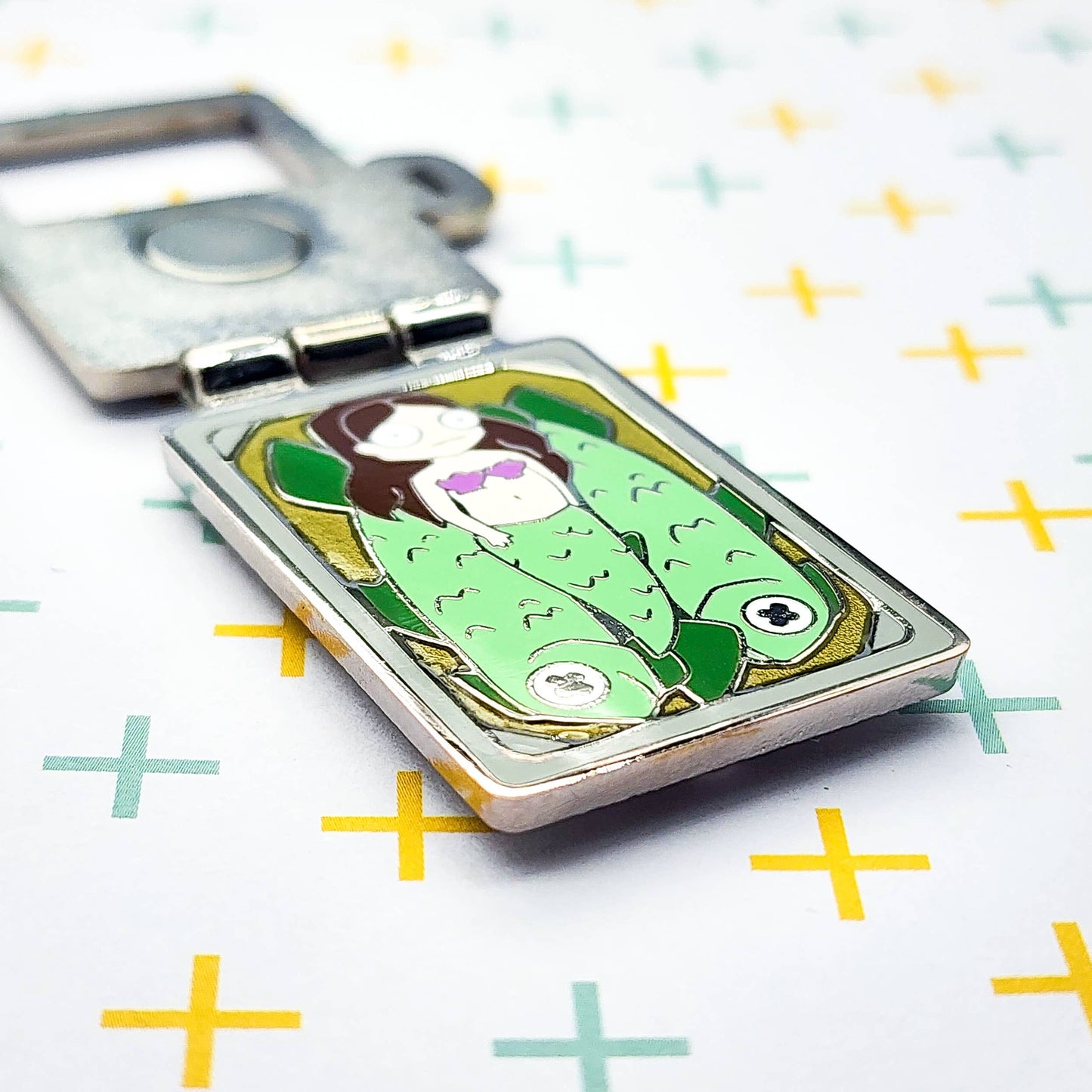 Tinned Mermaid Enamel Pin