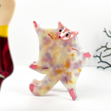 Sugar Glider Acetate Hair Claw Clip