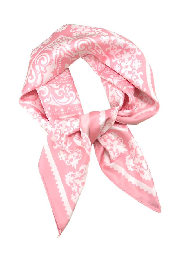 Paisley Pink Scarf