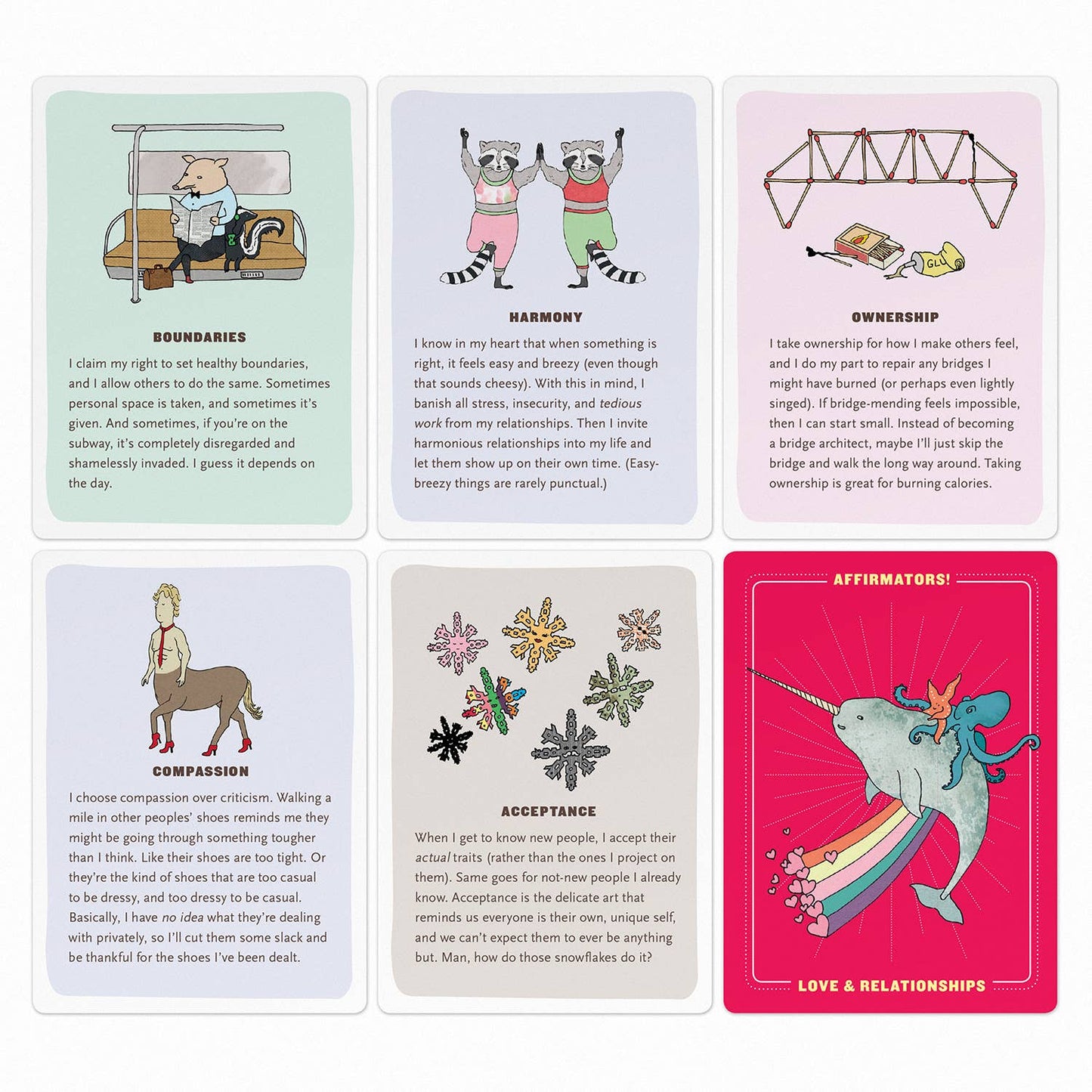 Love & Relationships: 50 Affirmation Cards