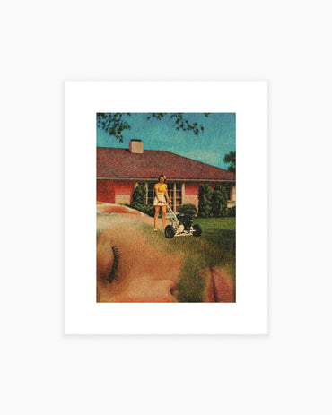 Manscaping Art Print