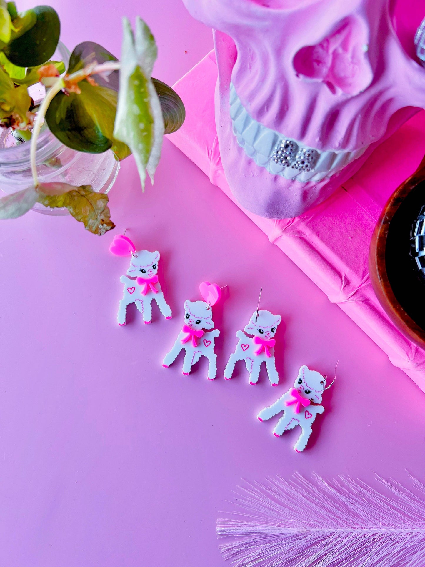 Kitsch Lamb Earrings