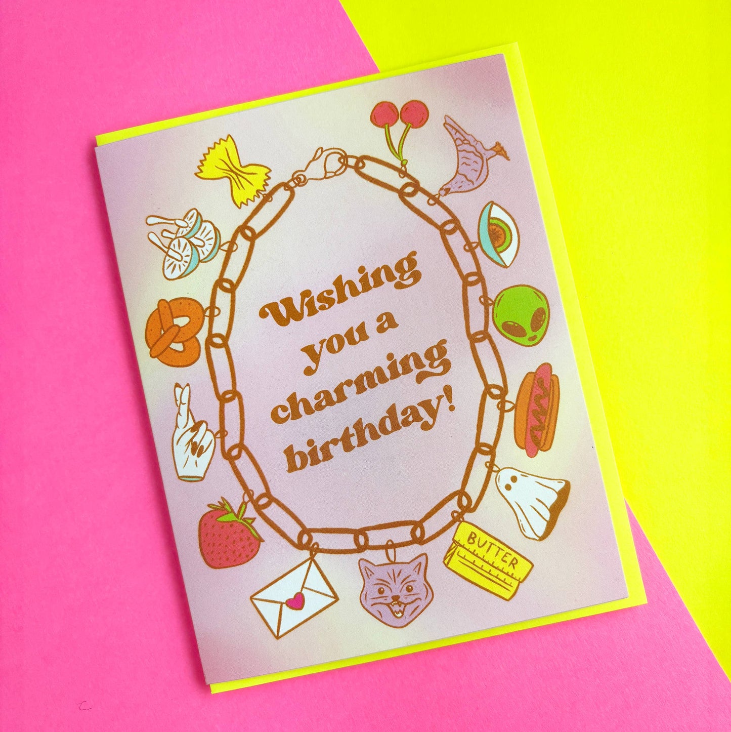 Charm Bracelet Birthday Card