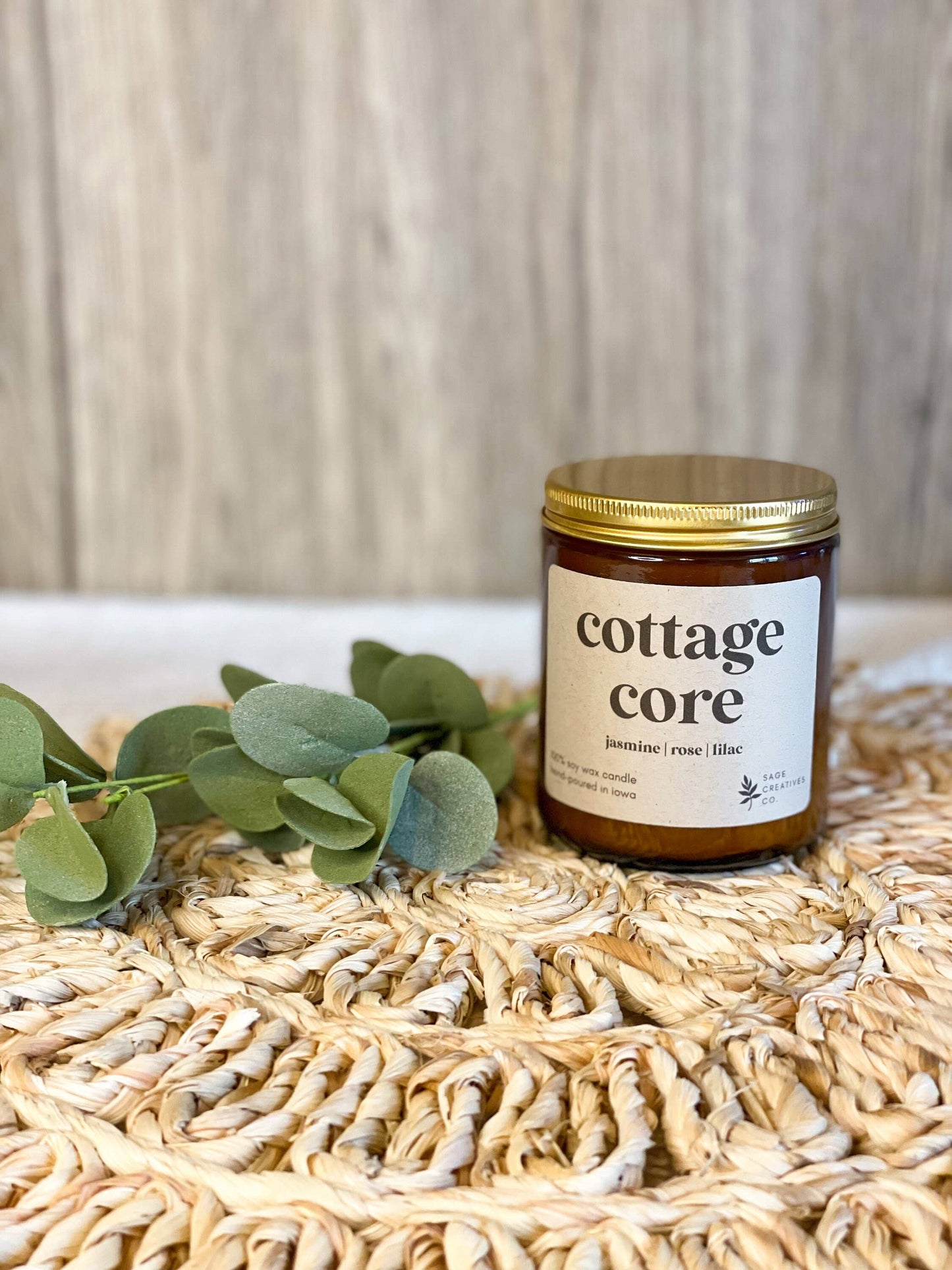 Cottage Core - 100% Soy Wax Candle