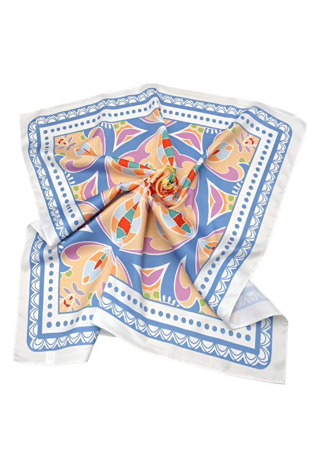 Blue Bandana Scarf