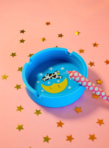 Cow Over The Moon Ash Tray