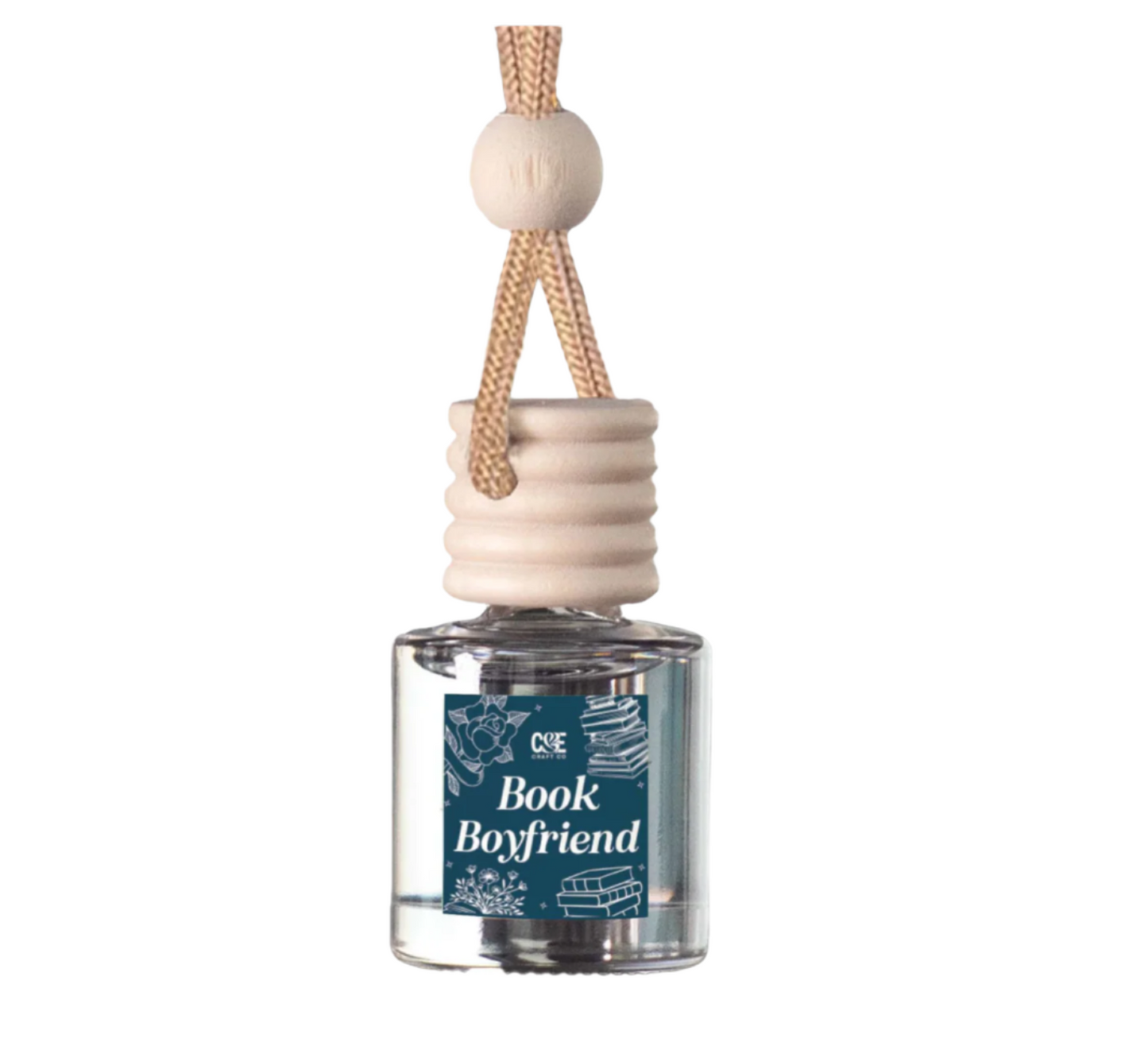 Book Boyfriend Car Air Freshener
