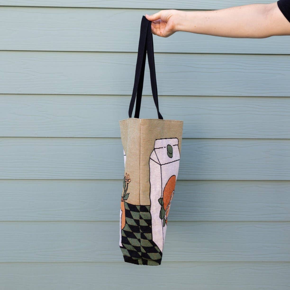 were glad you could visit totebag