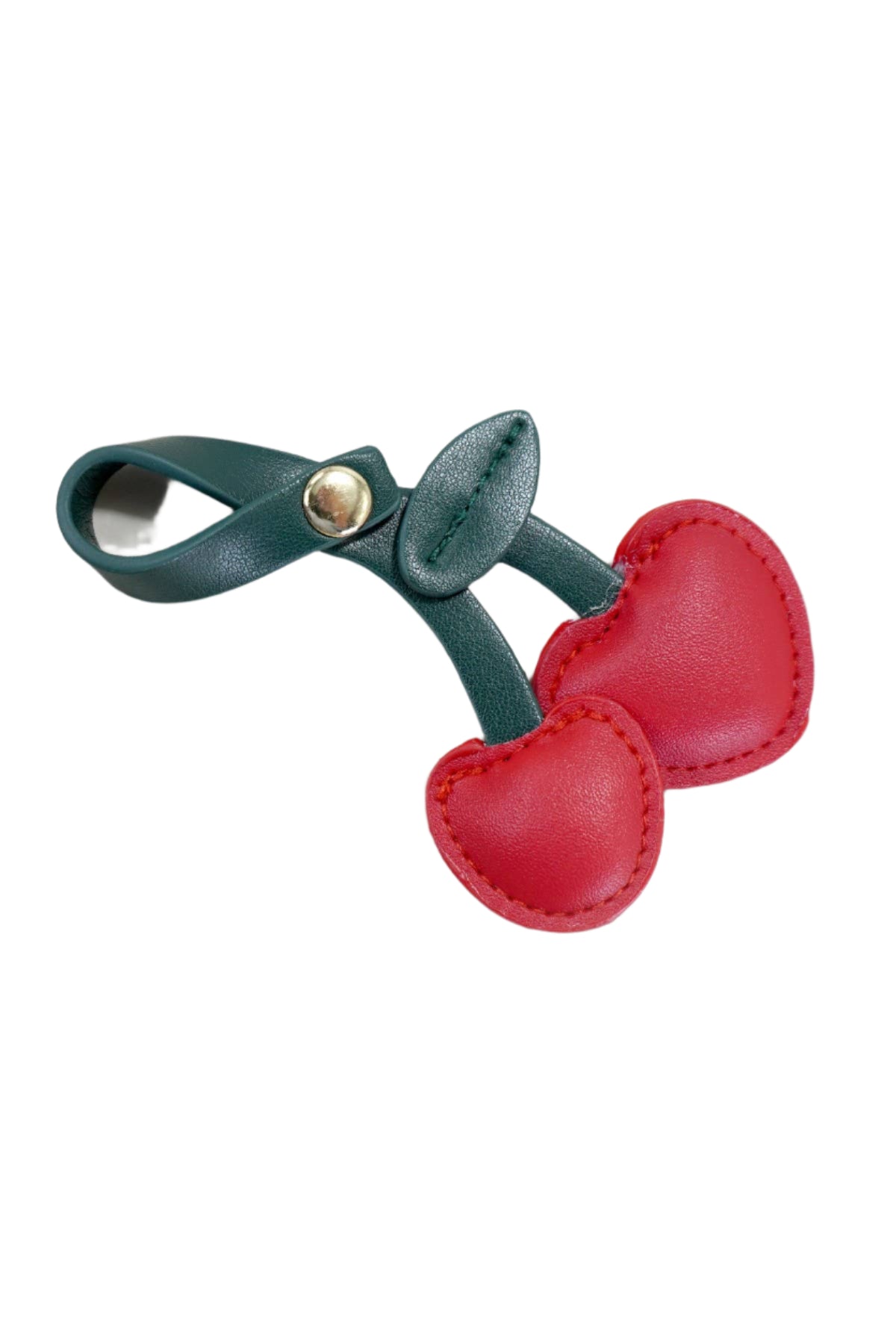 Vegan Leather Keychain Bag Charm