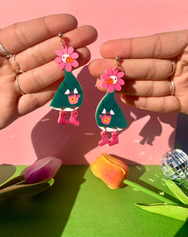 Goose Earrings for Women