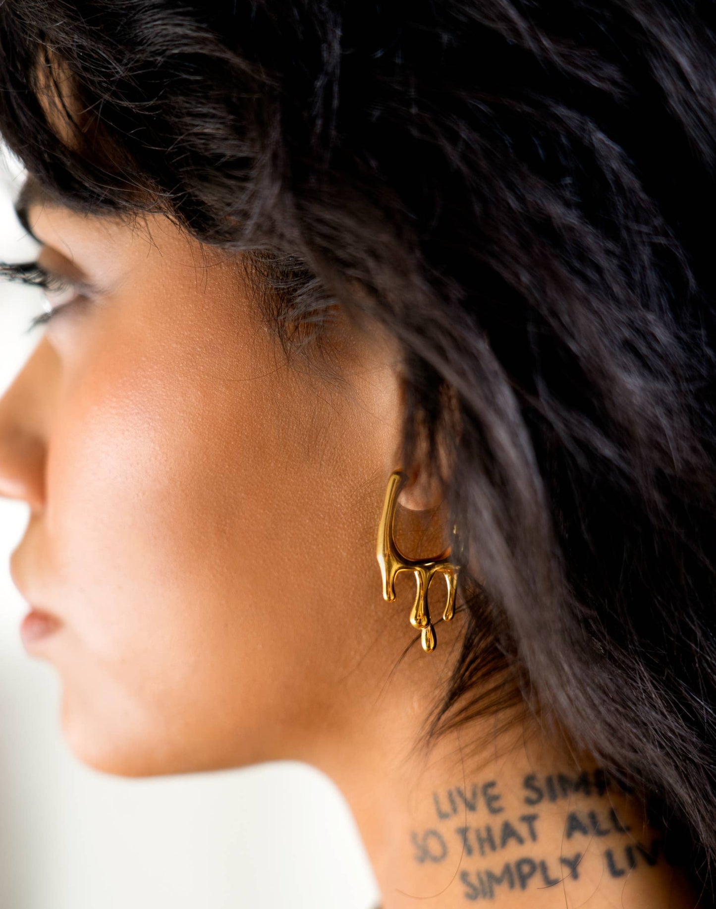 Gold Earrings for Gift