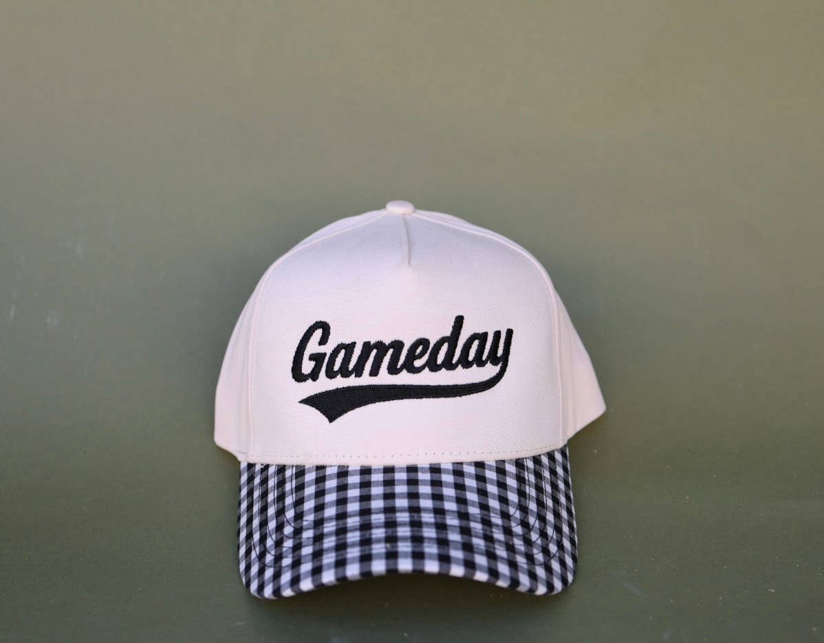 Gameday Gingham Hat