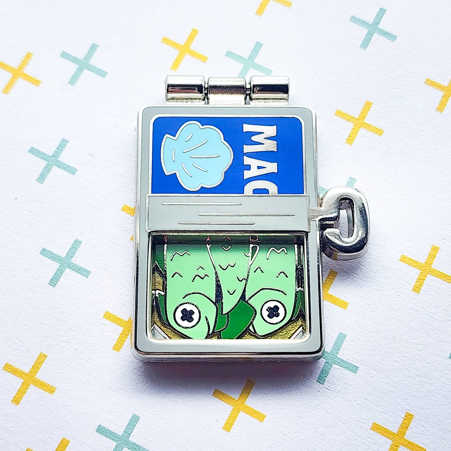 Tinned Mermaid Enamel Pin