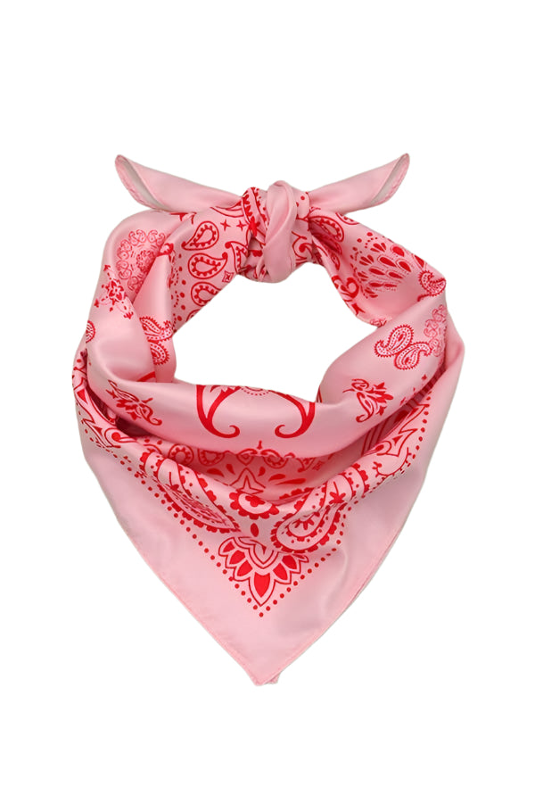 Red and Pink Bandana