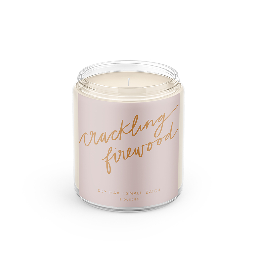 Crackling Firewood Fall Candle