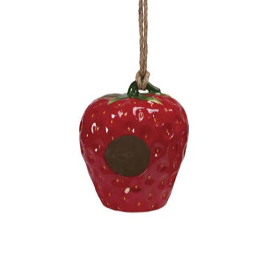 Strawberry Hanging Bird House