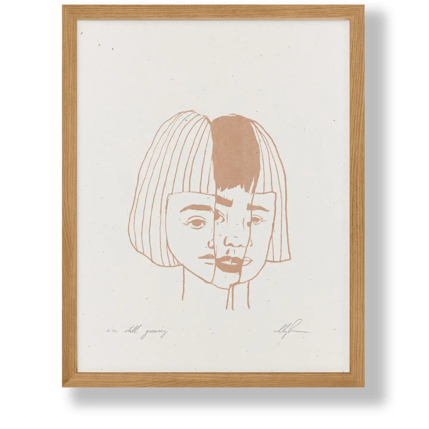 I'm Still Growing Art Print