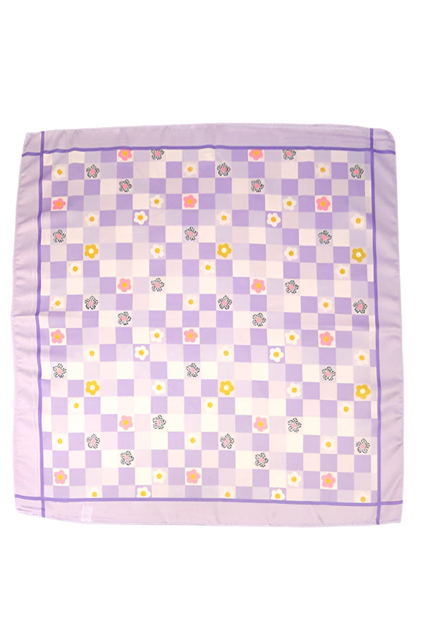 Silk Blue Bandana