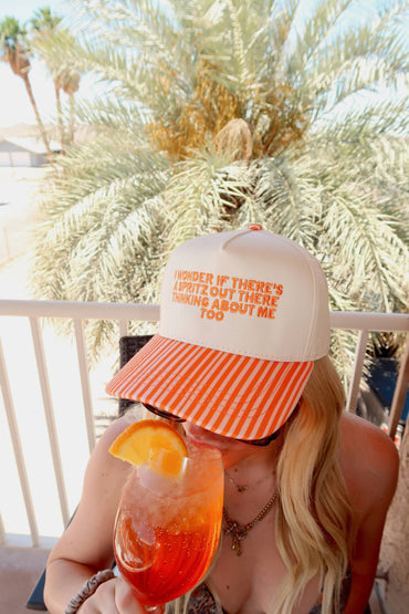 Trucker Hat Aperol Spritz
