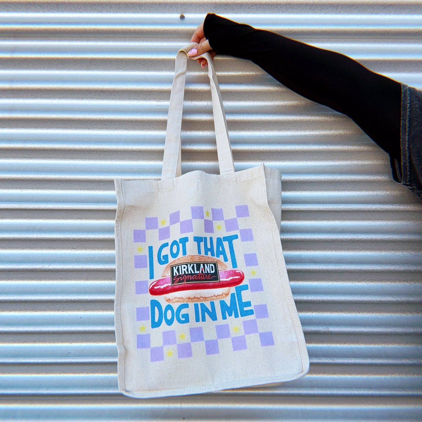 I got that dog in me tote bag