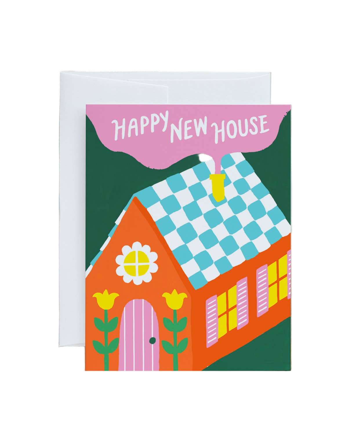 Happy New House Greeting Card