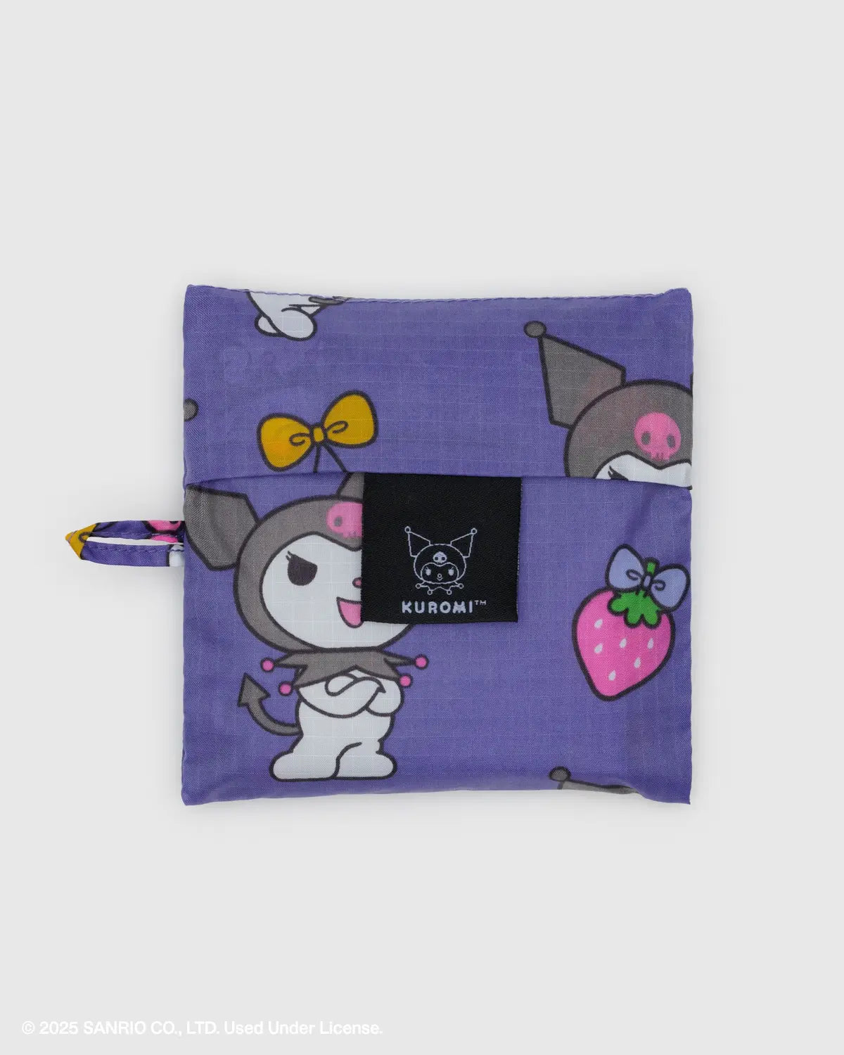 Standard BAGGU tote featuring Sanrio’s Kuromi character