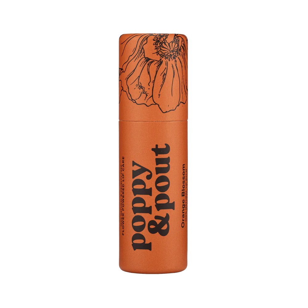 Poppy and Pout Orange Blossom Lip Balm