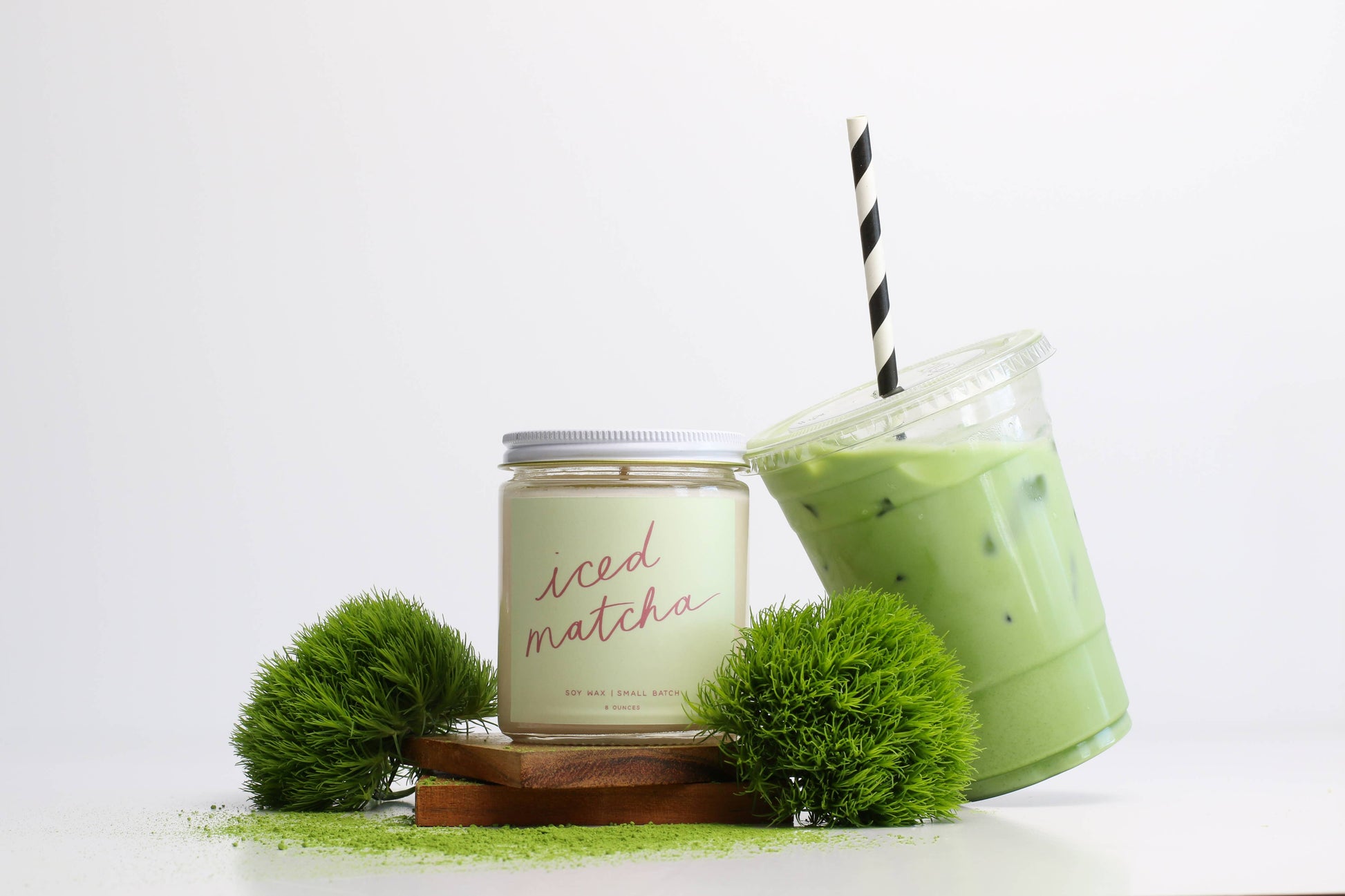 Matcha Scented Candle For Gift