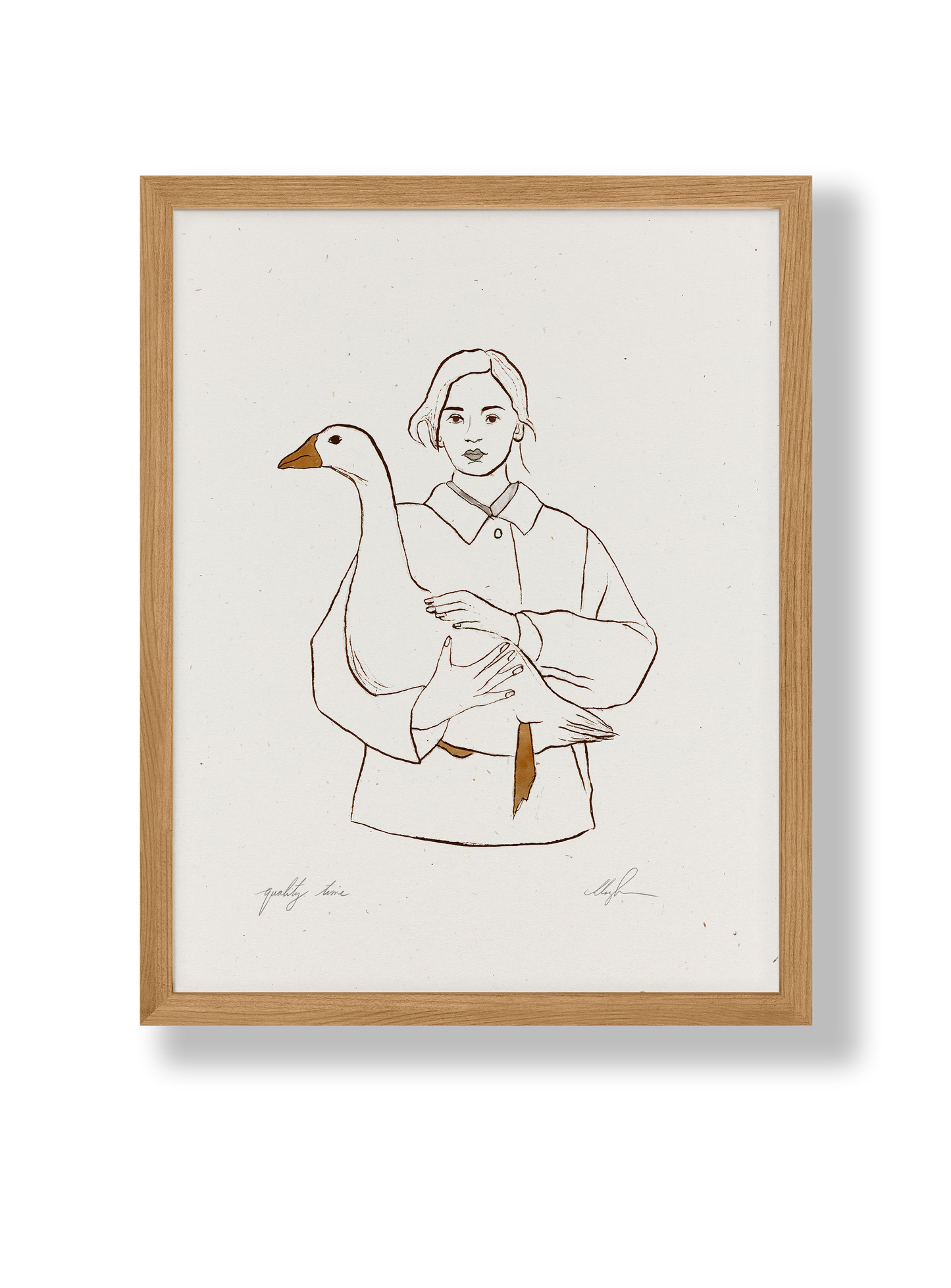 Quality Time Art Print