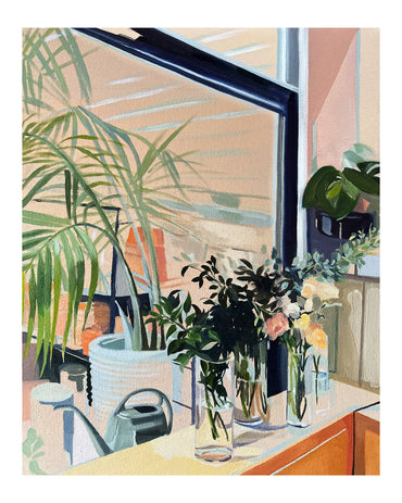 Brooklyn Plant Shop Art Print