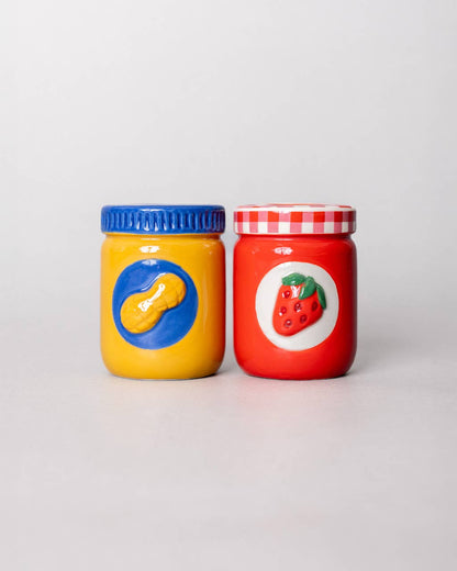 PB&J Taper Candle Holder Set