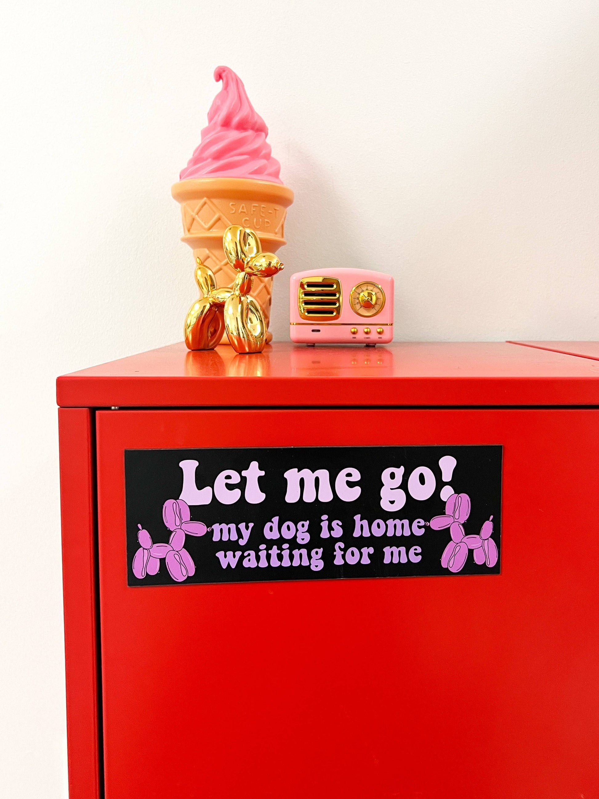 Dog parent car magnet, UV resistant + removable perfect for gift stores